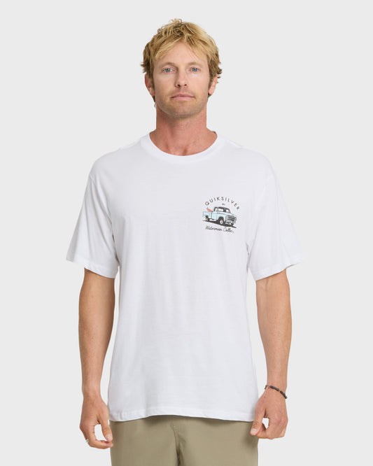 Waterman Four Wheeler Classic T-shirt - White