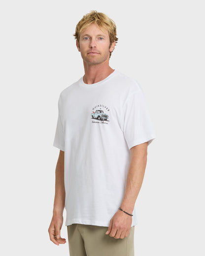 Waterman Four Wheeler Classic T-shirt - White