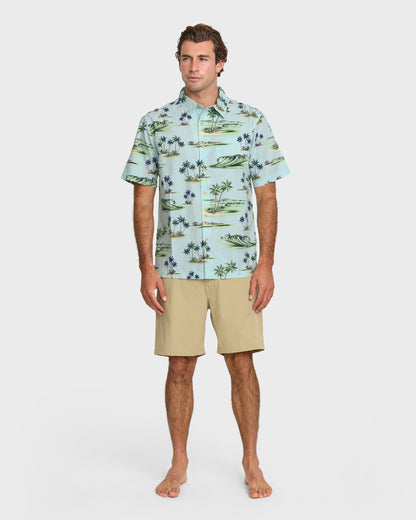 Waterman Day Dreamin' Shirt - Cool Blue