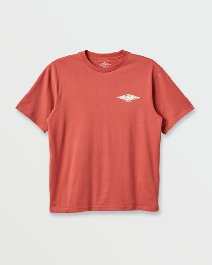 Waterman Diamond Classic T-shirt - Hot Sauce
