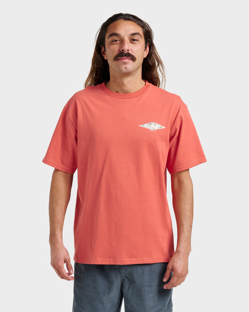 Waterman Diamond Classic T-shirt - Hot Sauce