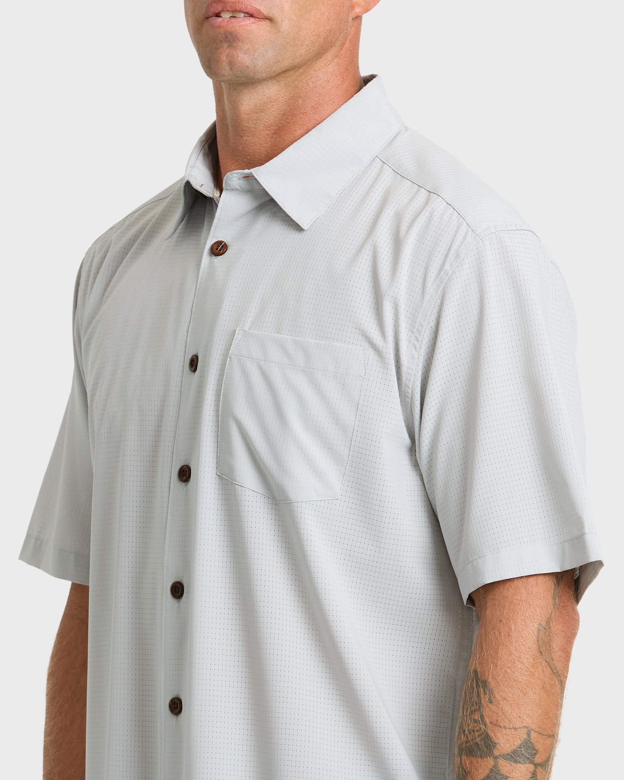 Mens Chaser SS Short Sleeve Woven Shirt (High Rise)