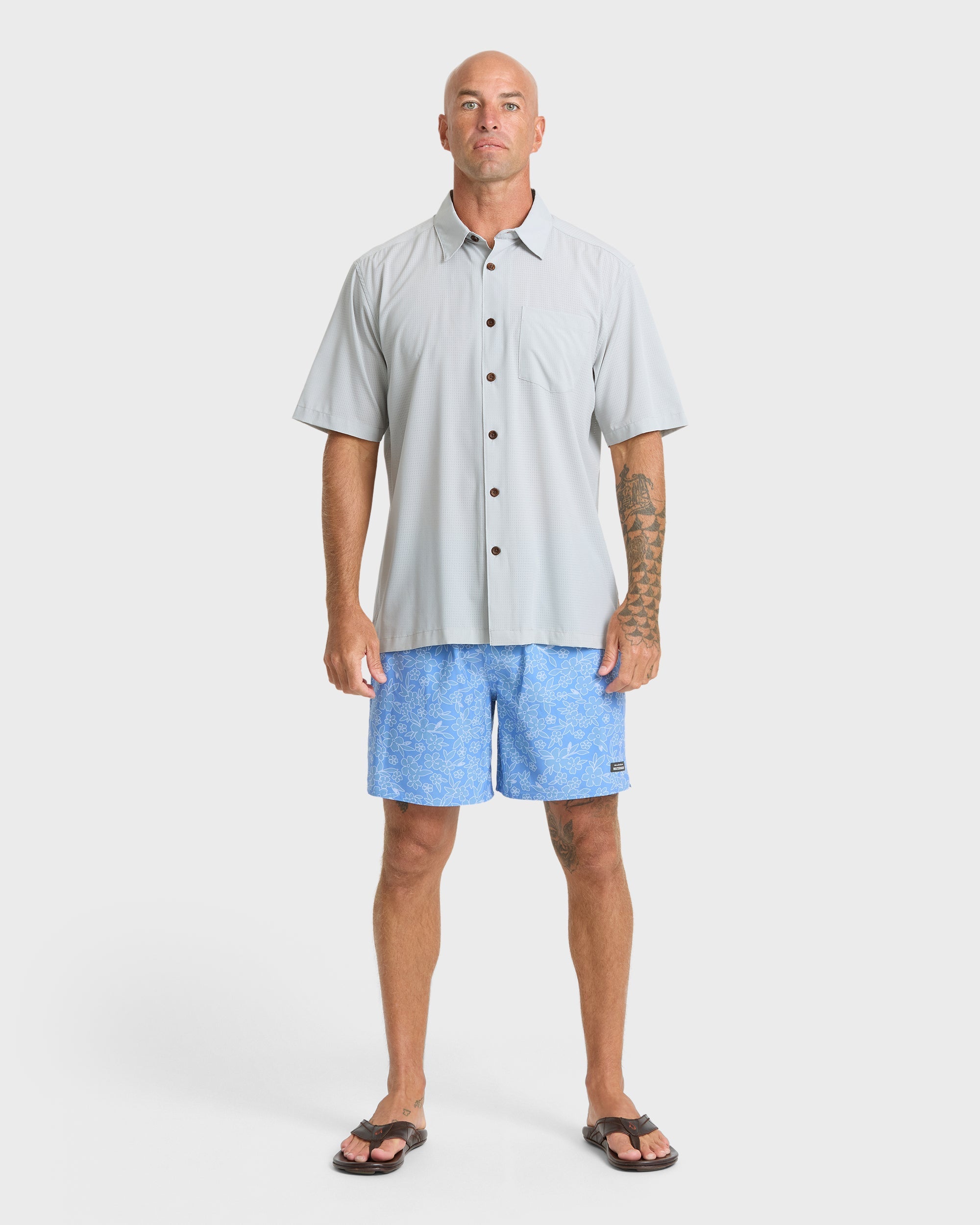 Mens Chaser SS Short Sleeve Woven Shirt (High Rise)