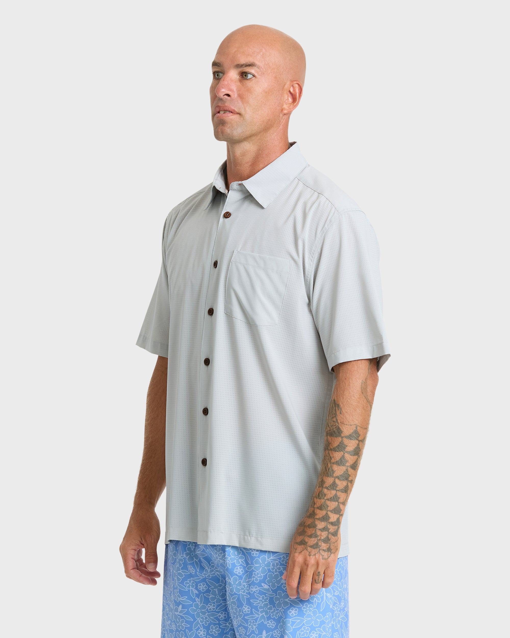 Mens Chaser SS Short Sleeve Woven Shirt (High Rise)