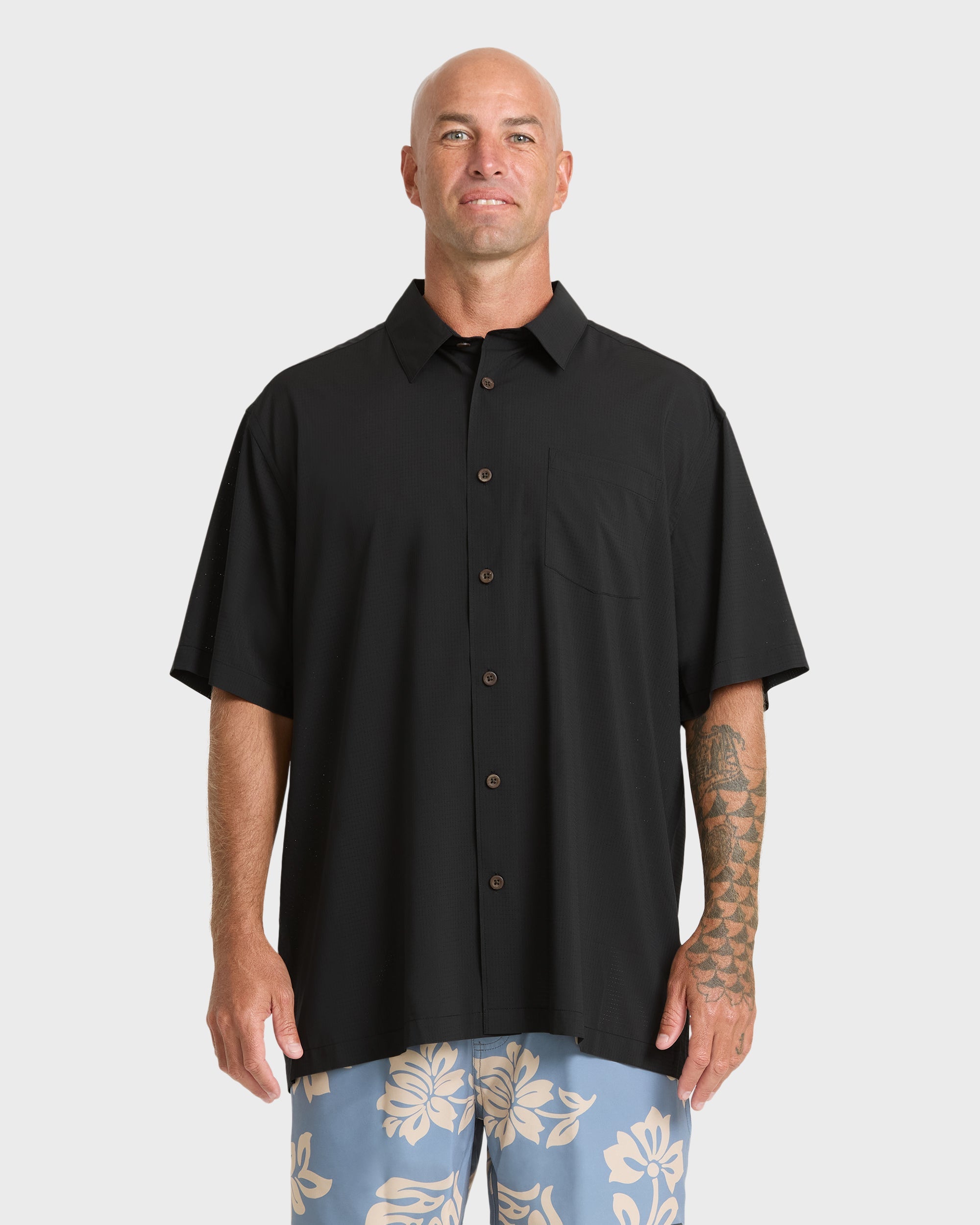 Chaser SS Short Sleeve Shirt - Phantom