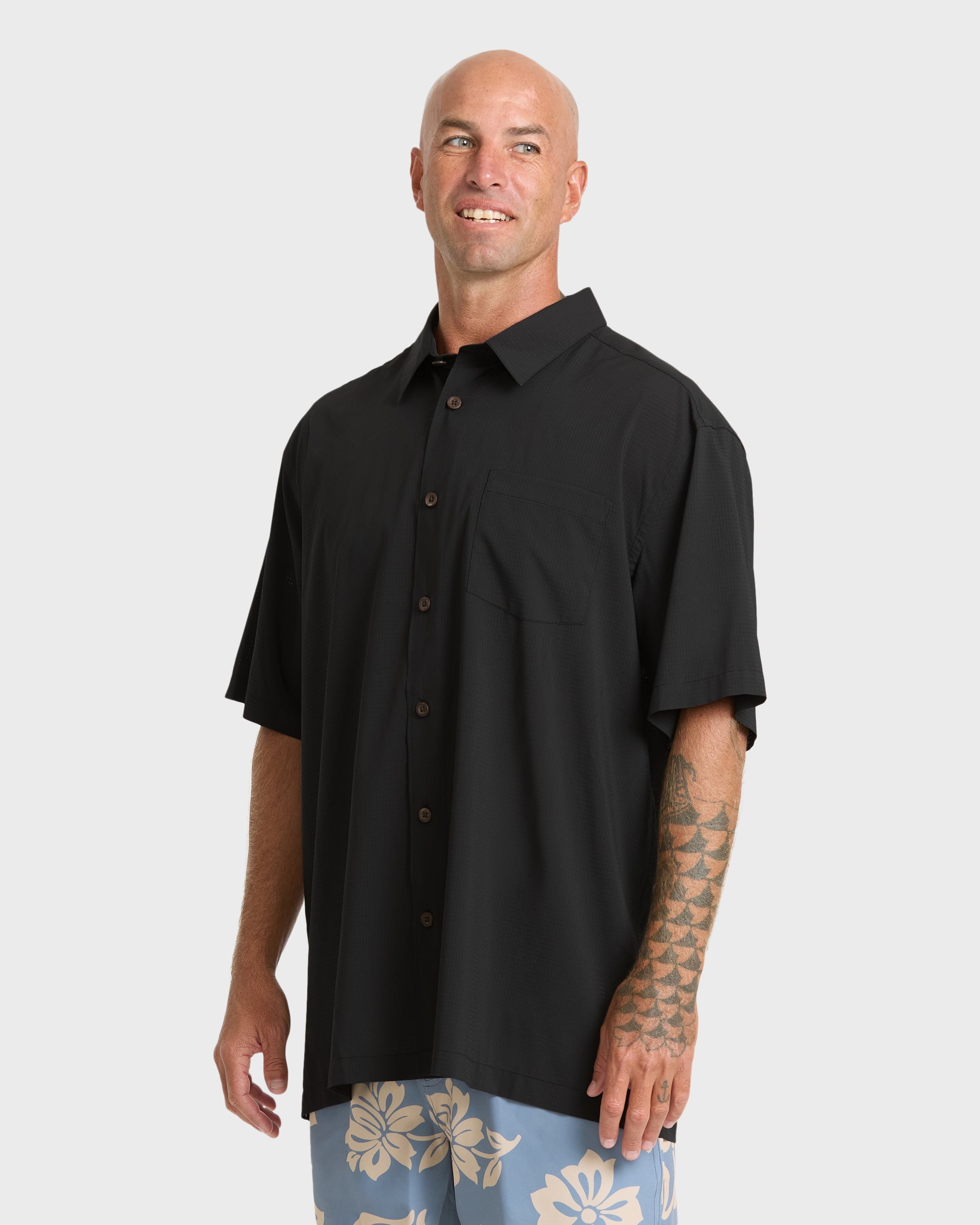 Chaser SS Short Sleeve Shirt - Phantom