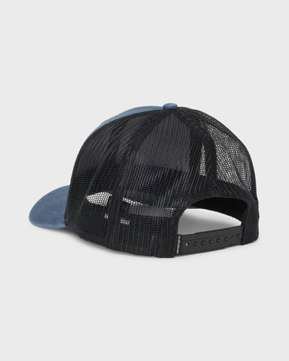 Everest Cotton Twill Trucker Hat - Dark Denim
