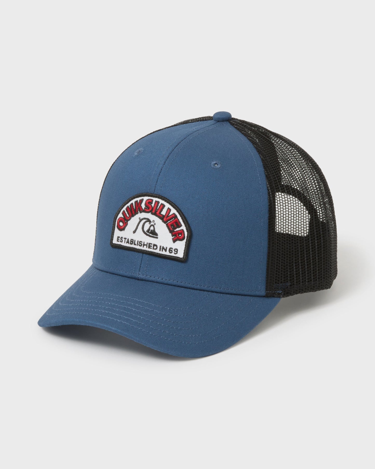 Suns Out Cotton Chino Twill Trucker Hat - Dark Denim