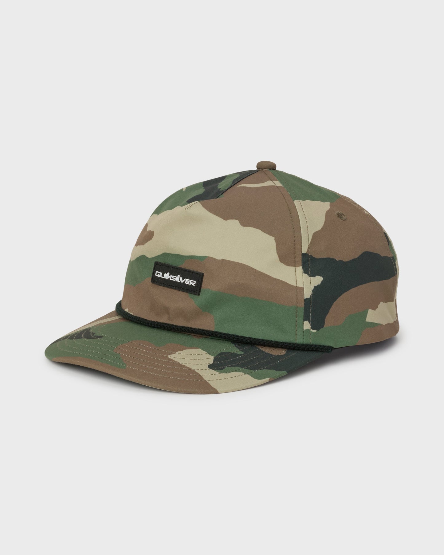 High Tide 5-Panel Tech Fabric Snapback Hat - Camo