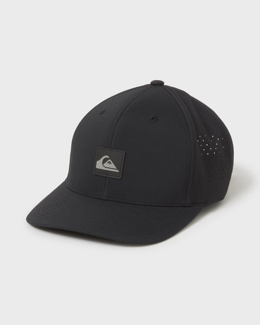 Beach Head Tech Fabric Snapback Hat - Black