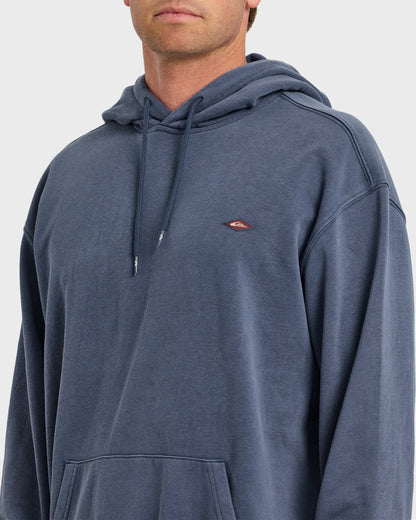 Saltwater Mineral Wash Pullover Hoodie - Dark Denim