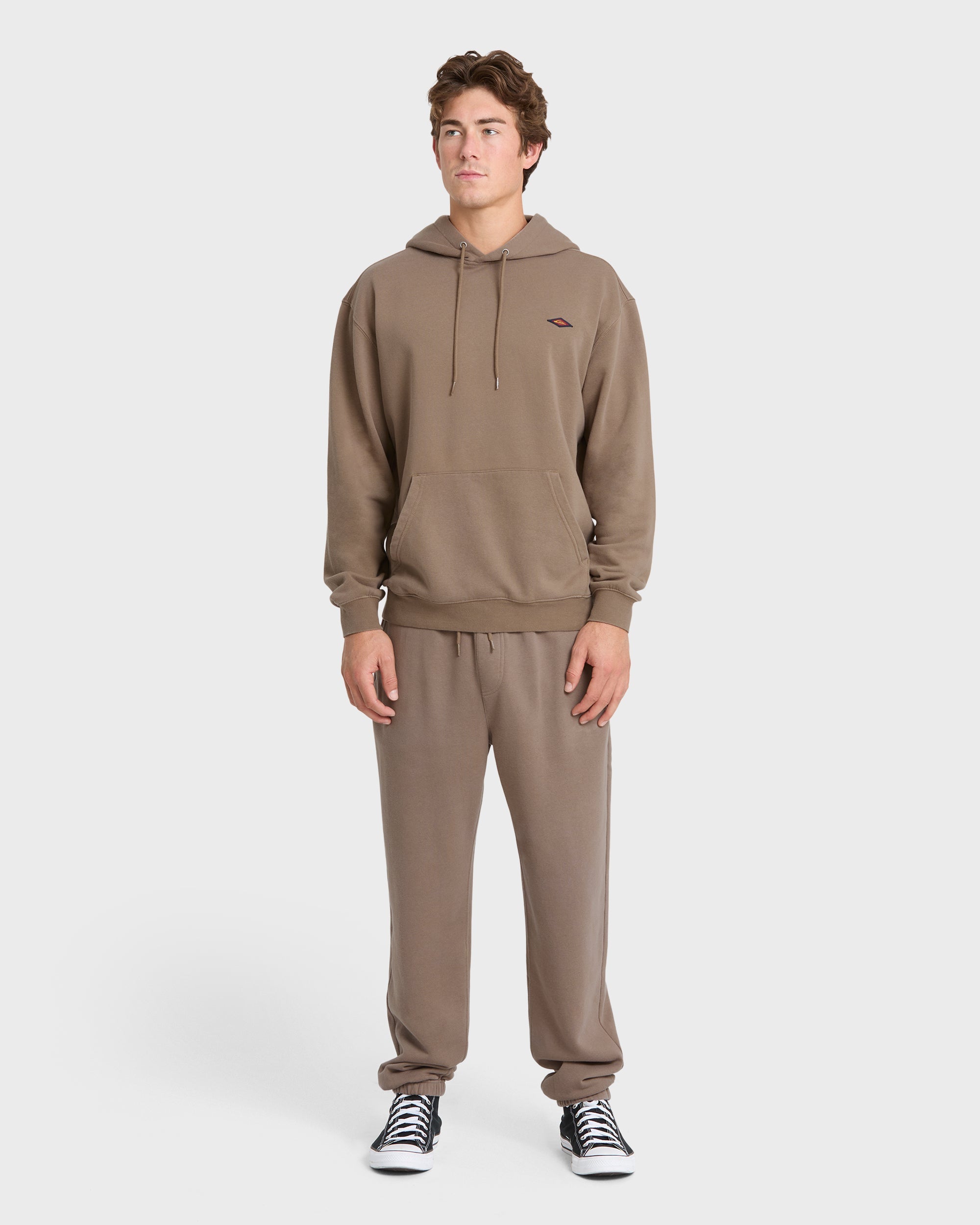 Saltwater Pullover Hoodie - Pine Bark