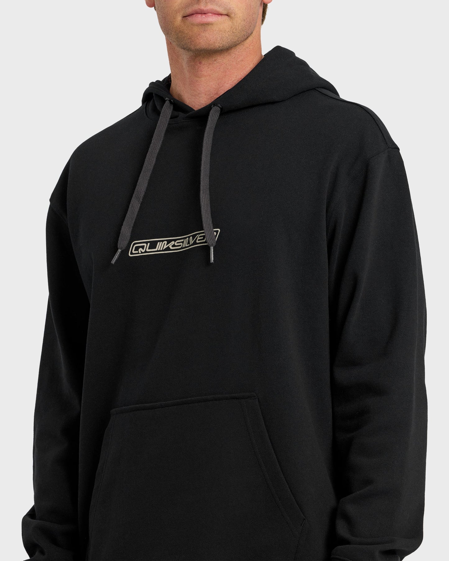 Graphic Pullover Hoodie - Anthracite