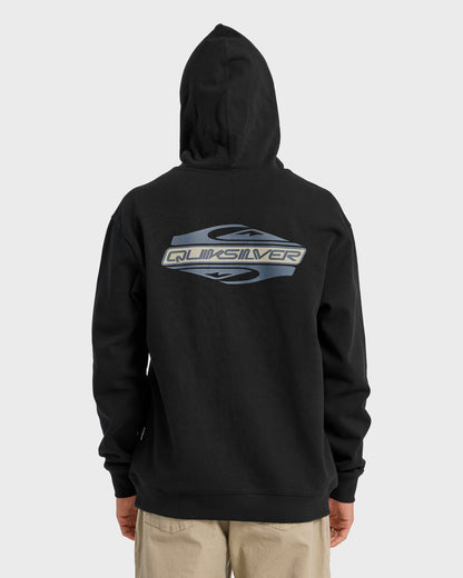 Graphic Pullover Hoodie - Anthracite