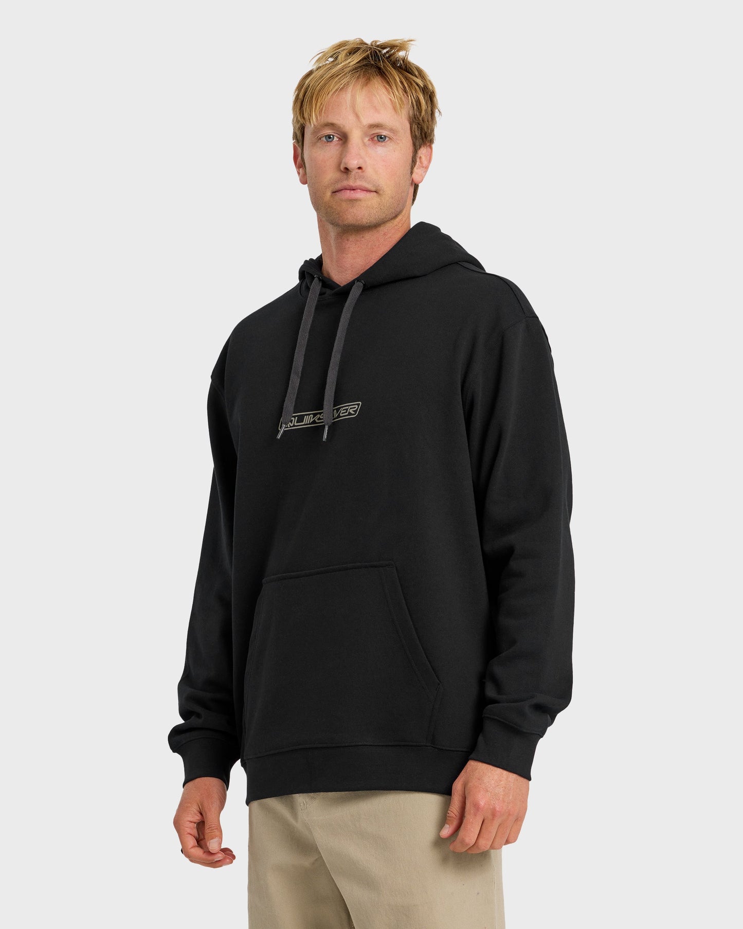 Graphic Pullover Hoodie - Anthracite