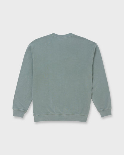 Saltwater Mineral Wash Crewneck Sweatshirt - Lily Pad