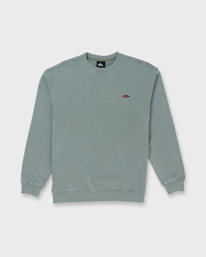 Saltwater Mineral Wash Crewneck Sweatshirt - Lily Pad