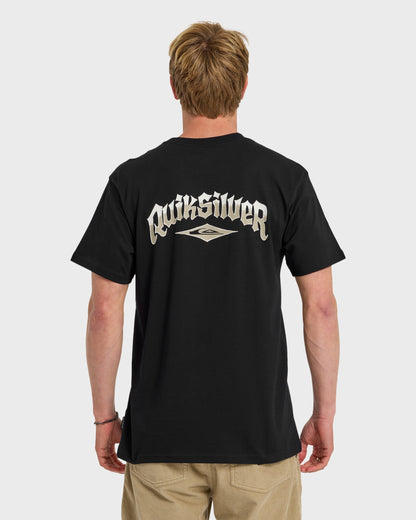 Diamond Arch Classic Short Sleeve T-Shirt - Black