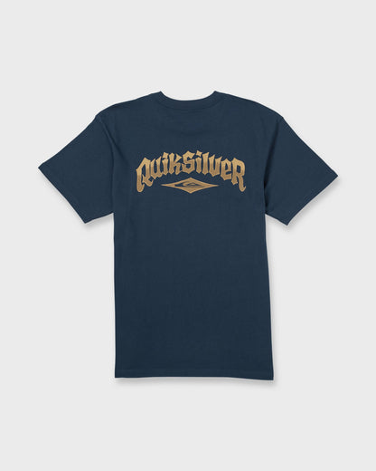 Diamond Arch Classic Short Sleeve T-Shirt - Dark Denim