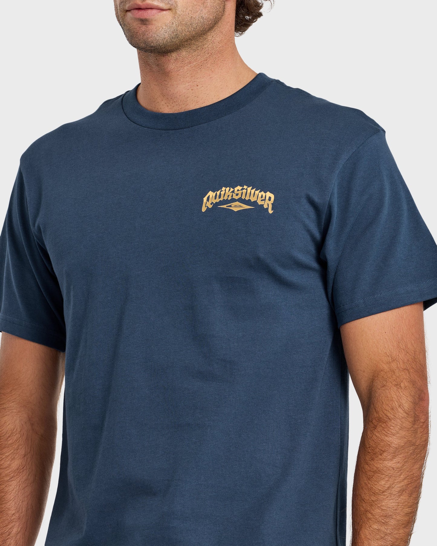 Diamond Arch Classic Short Sleeve T-Shirt - Dark Denim