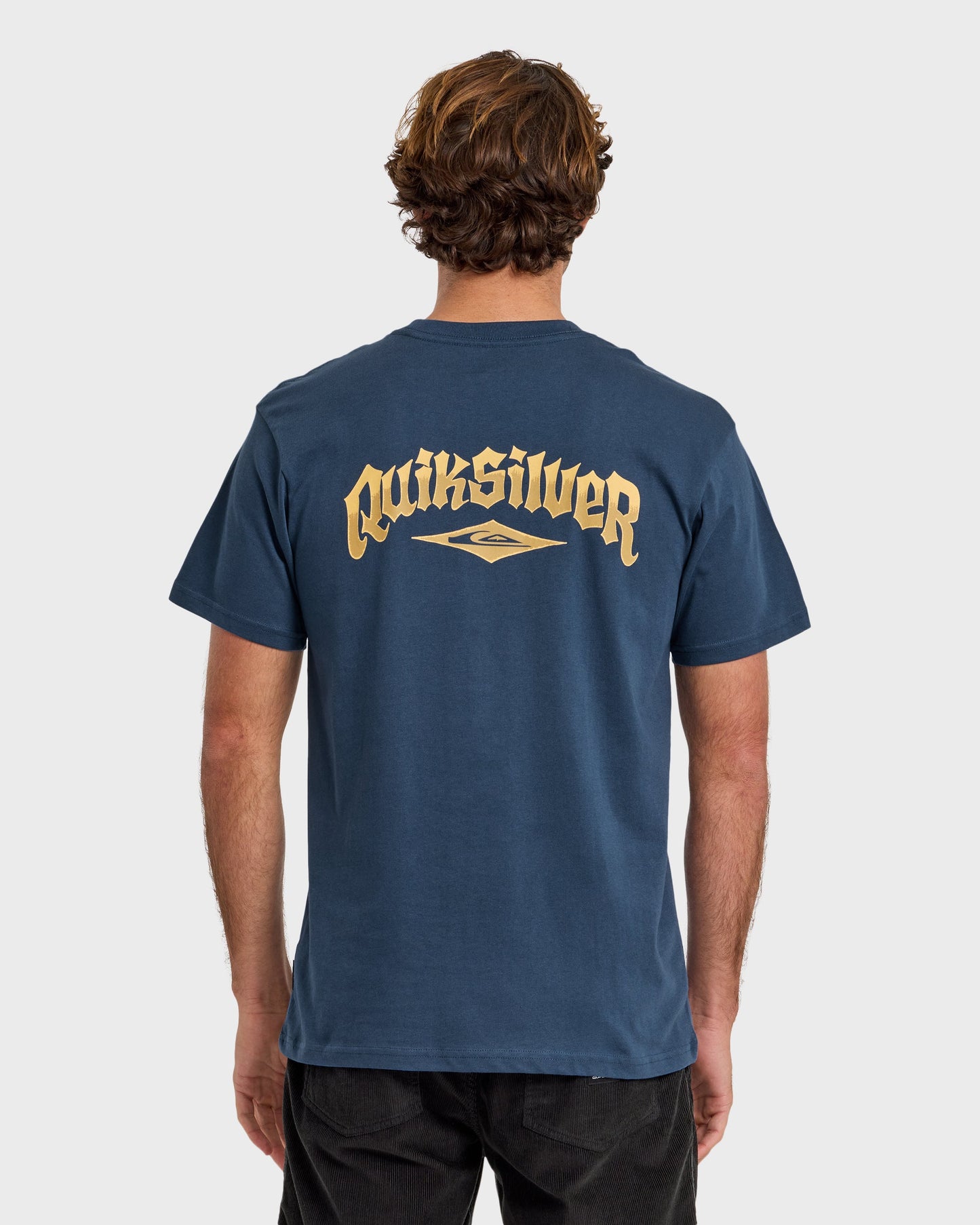 Diamond Arch Classic Short Sleeve T-Shirt - Dark Denim