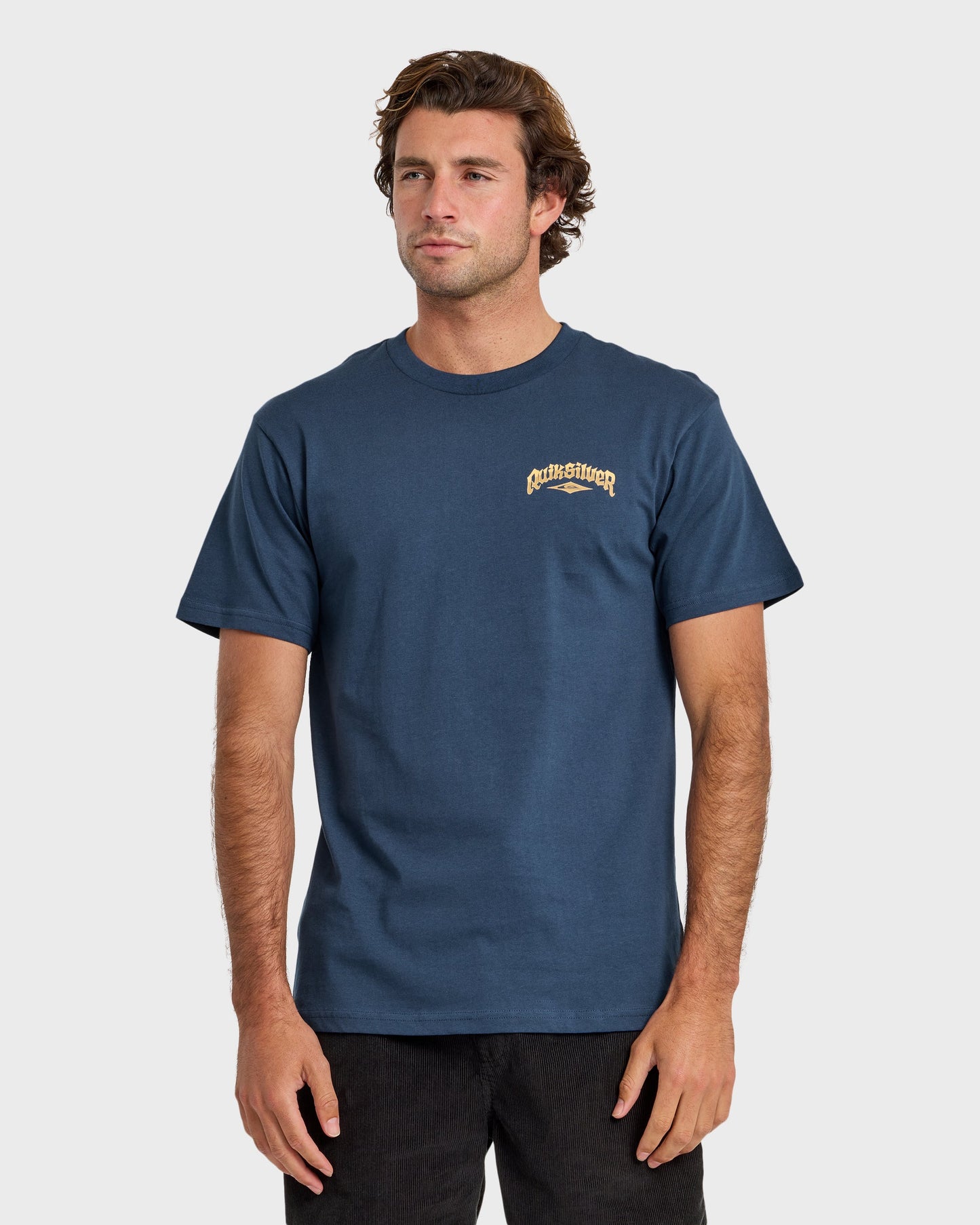 Diamond Arch Classic Short Sleeve T-Shirt - Dark Denim