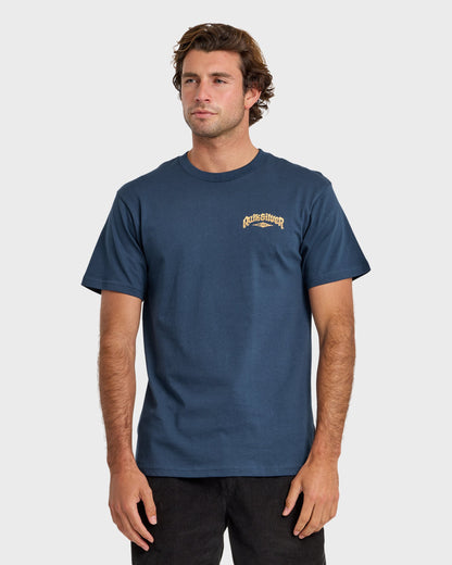Diamond Arch Classic Short Sleeve T-Shirt - Dark Denim
