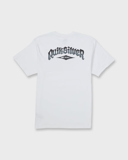 Diamond Arch Classic Short Sleeve T-Shirt - White