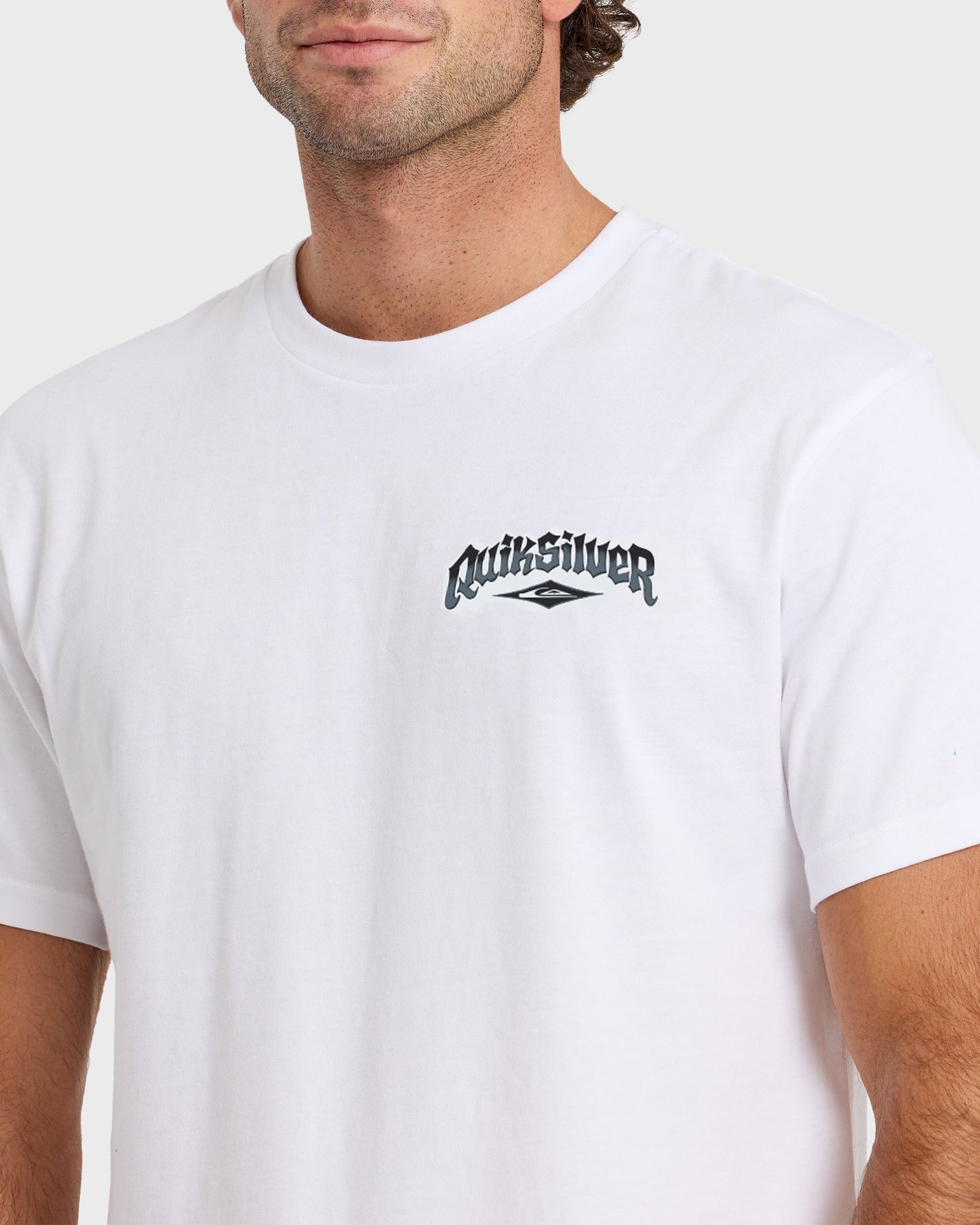 Diamond Arch Classic Short Sleeve T-Shirt - White