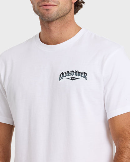 Diamond Arch Classic Short Sleeve T-Shirt - White