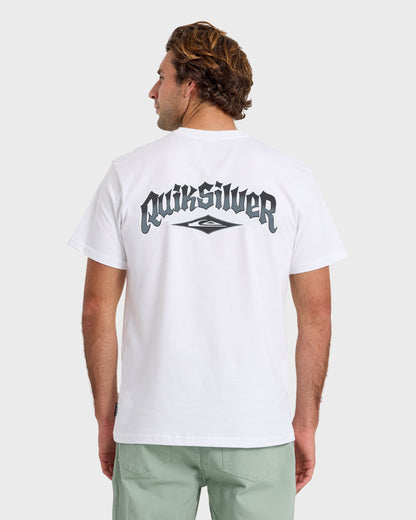 Diamond Arch Classic Short Sleeve T-Shirt - White