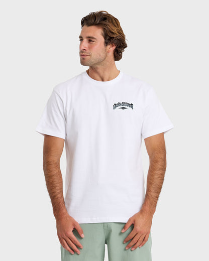 Diamond Arch Classic Short Sleeve T-Shirt - White