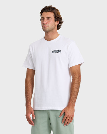 Diamond Arch Classic Short Sleeve T-Shirt - White