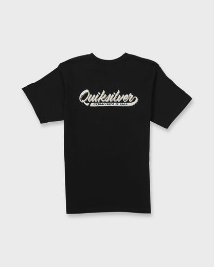 Thick To Thin Graphic Short Sleeve T-Shirt - Black
