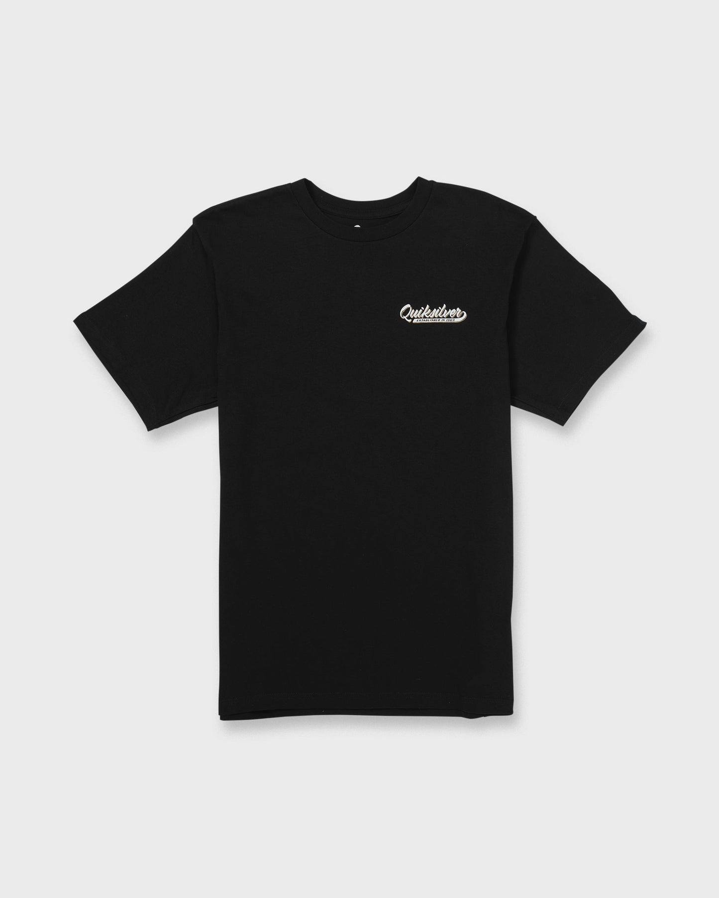 Thick To Thin Graphic Short Sleeve T-Shirt - Black