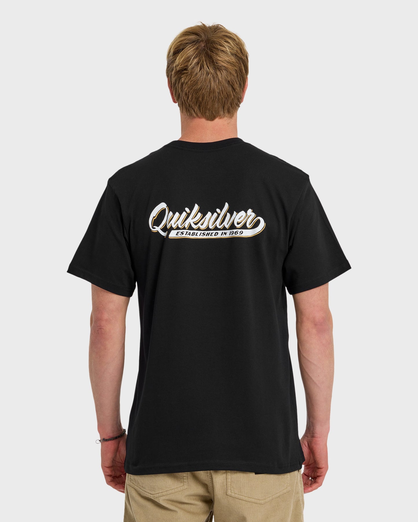Thick To Thin Graphic Short Sleeve T-Shirt - Black