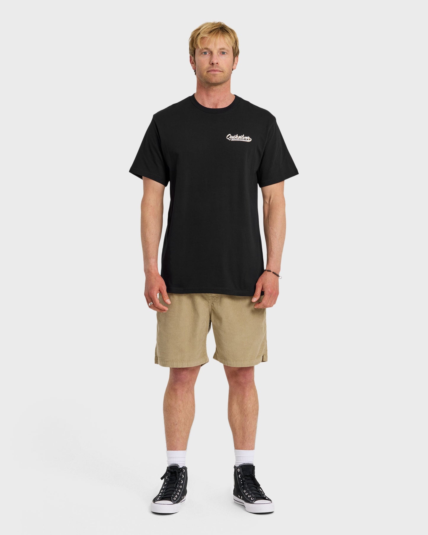 Thick To Thin Graphic Short Sleeve T-Shirt - Black