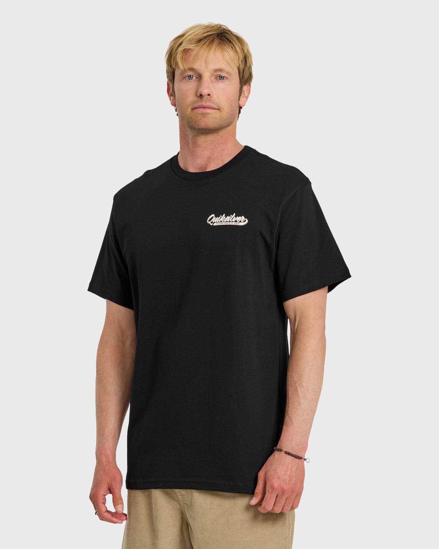 Thick To Thin Graphic Short Sleeve T-Shirt - Black