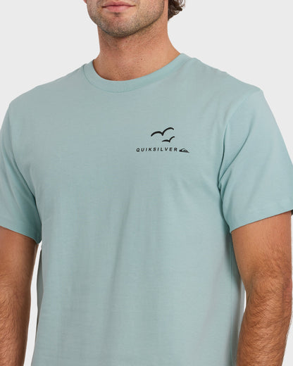 Happy Trails Short Sleeve T-Shirt - Blue Haze
