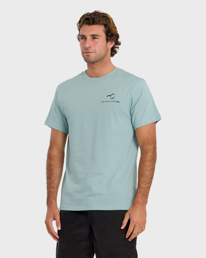 Happy Trails Short Sleeve T-Shirt - Blue Haze