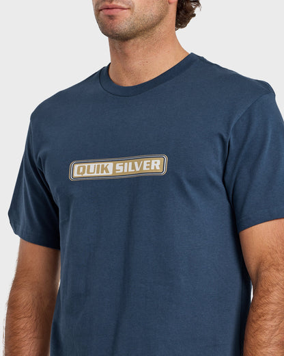 Wrecking Orbit Short Sleeve T-Shirt - Dark Denim