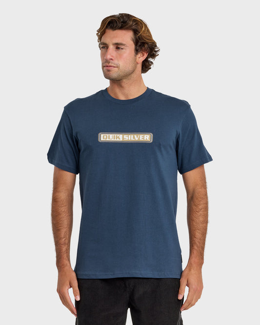 Wrecking Orbit Short Sleeve T-Shirt - Dark Denim