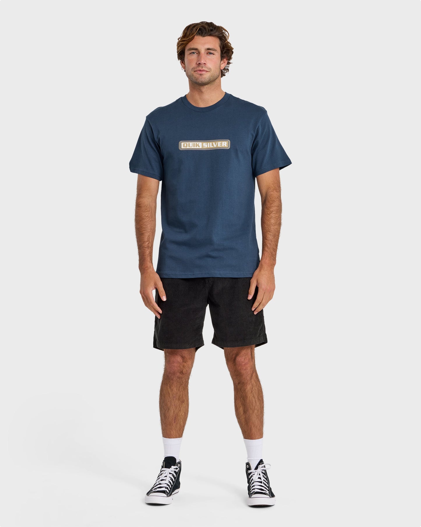 Wrecking Orbit Short Sleeve T-Shirt - Dark Denim