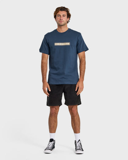 Wrecking Orbit Short Sleeve T-Shirt - Dark Denim