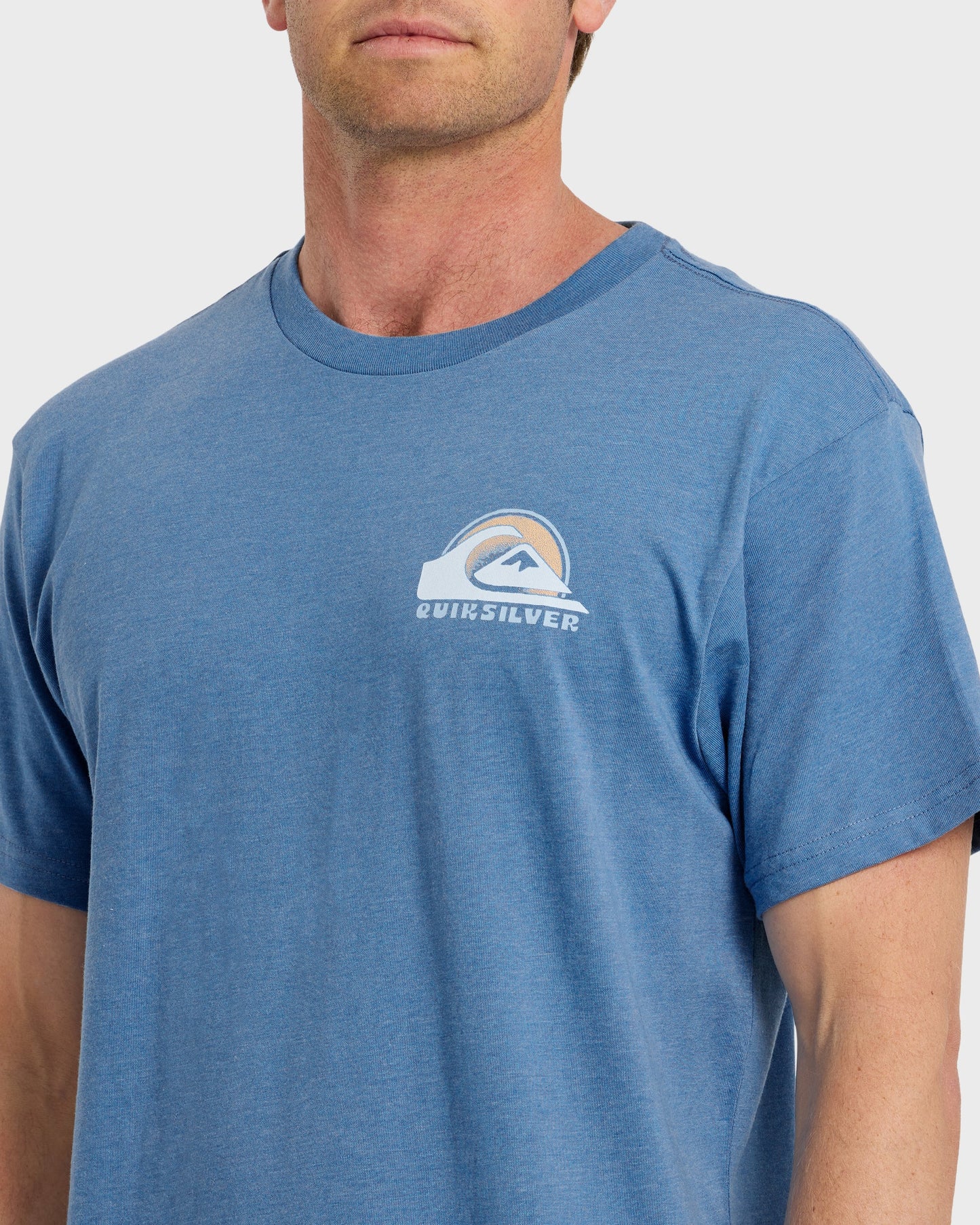 Wave Primitive Classic Short Sleeve T-Shirt - Riviera Heather