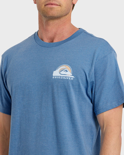 Wave Primitive Classic Short Sleeve T-Shirt - Riviera Heather