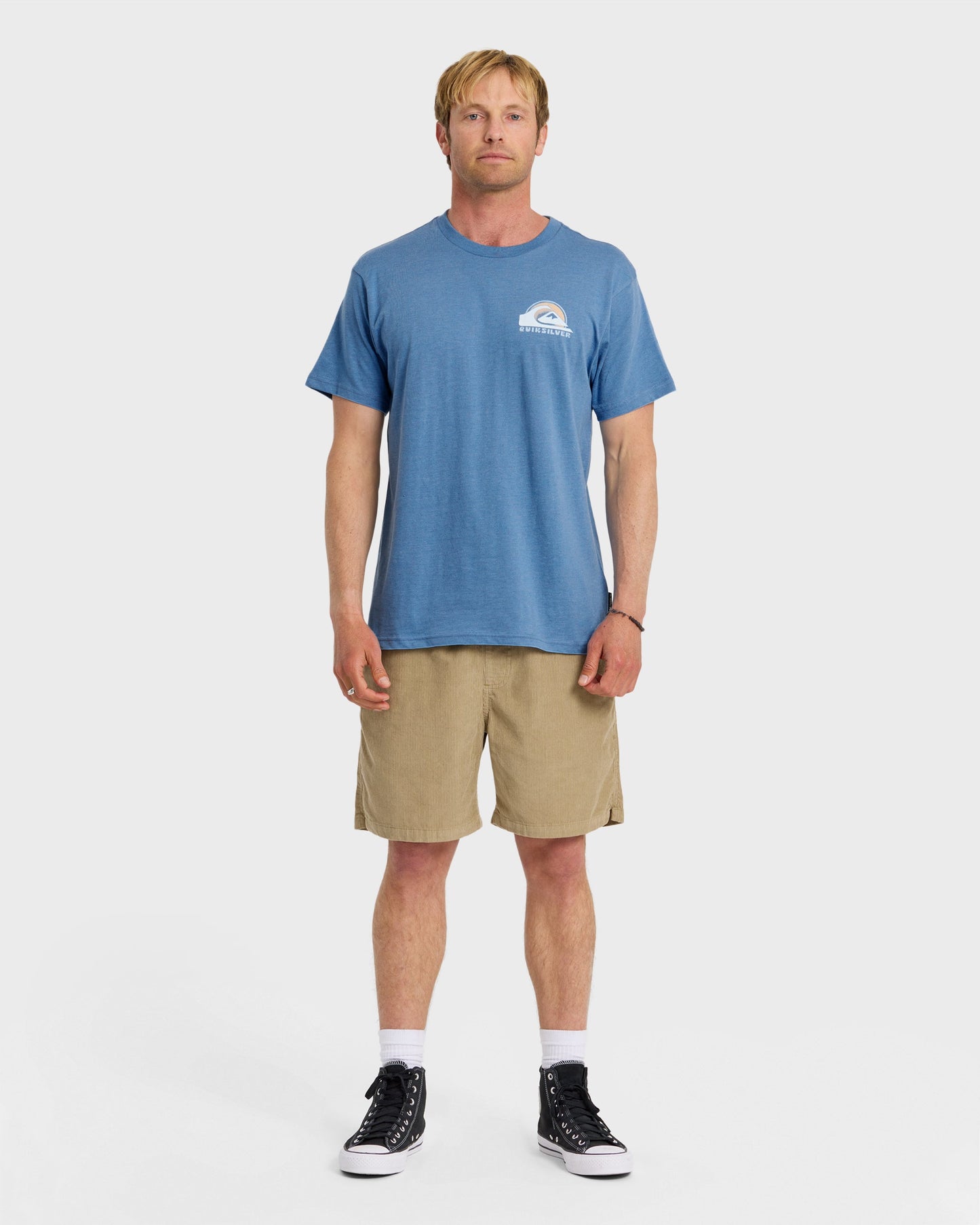 Wave Primitive Classic Short Sleeve T-Shirt - Riviera Heather