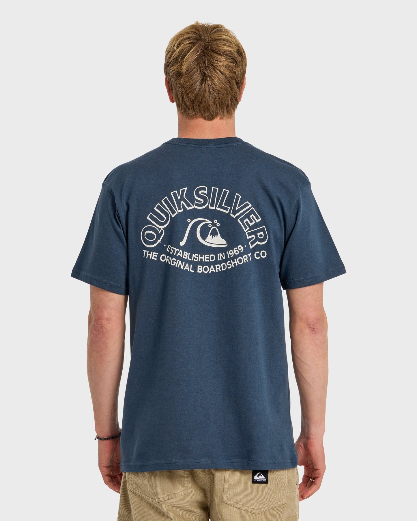 Bubble Arch Short Sleeve T-Shirt - Dark Denim