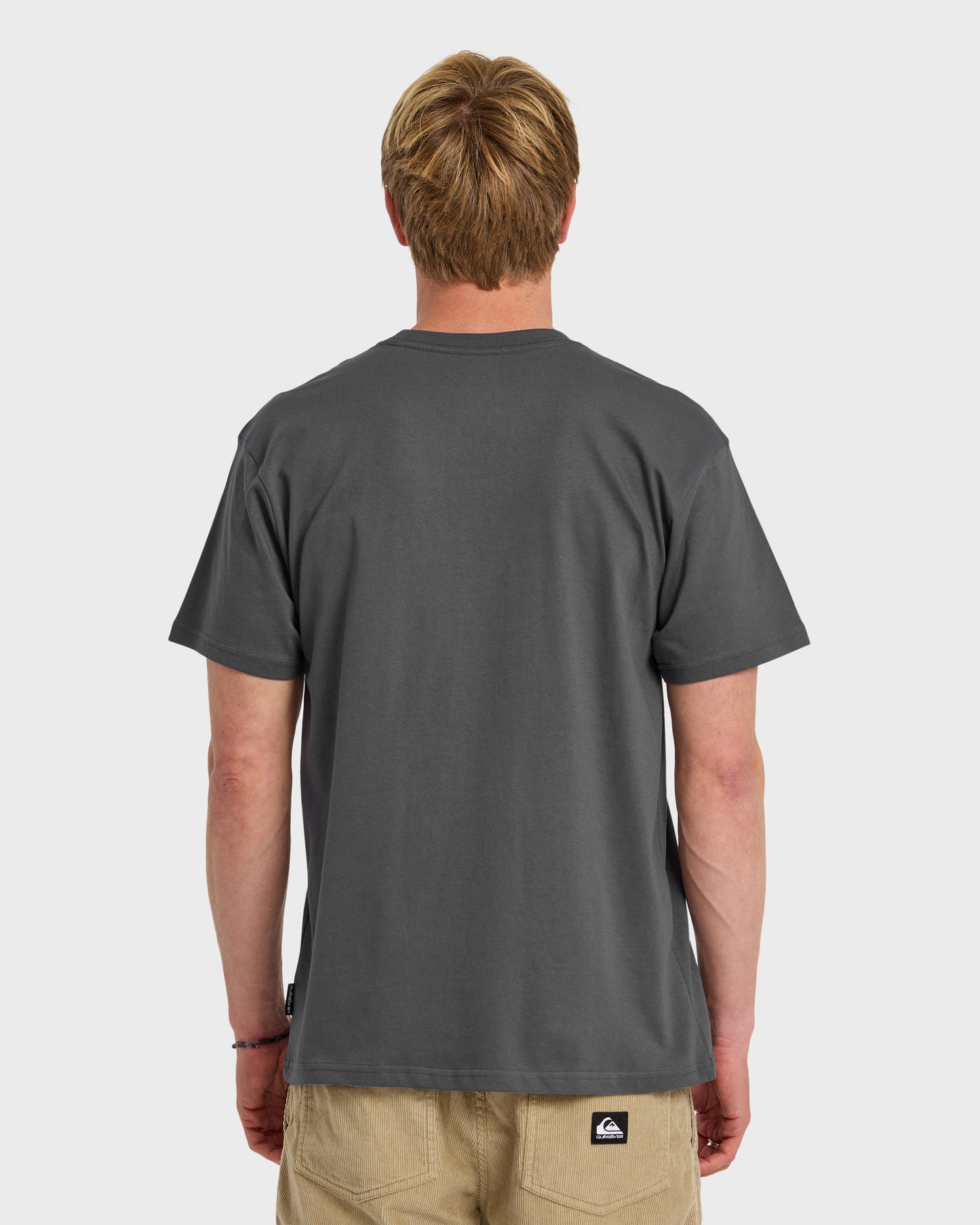 Work Ship Embroidered Short Sleeve T-Shirt - Iron Gate