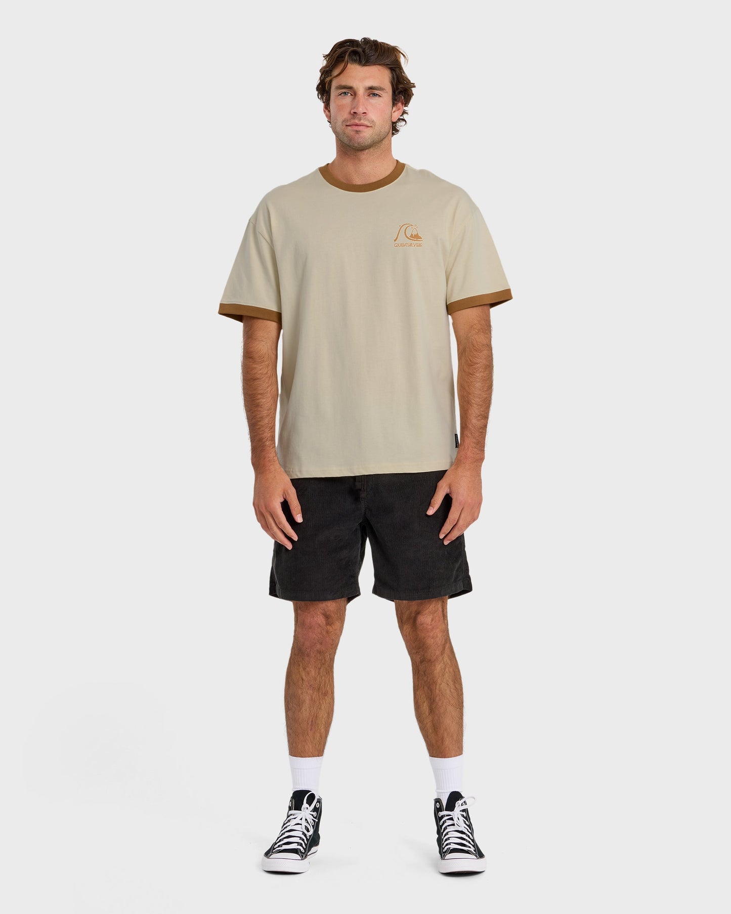 Originals Ringer Oversized Short Sleeve T-Shirt - Tobacco